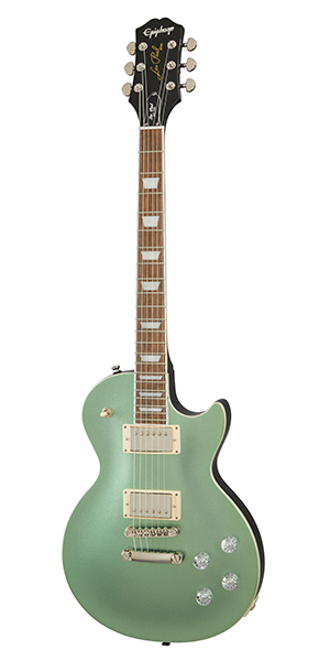 Epiphone ENMLWGMNH1 Les Paul Muse Wanderlust Green Metallic Electric Guitar